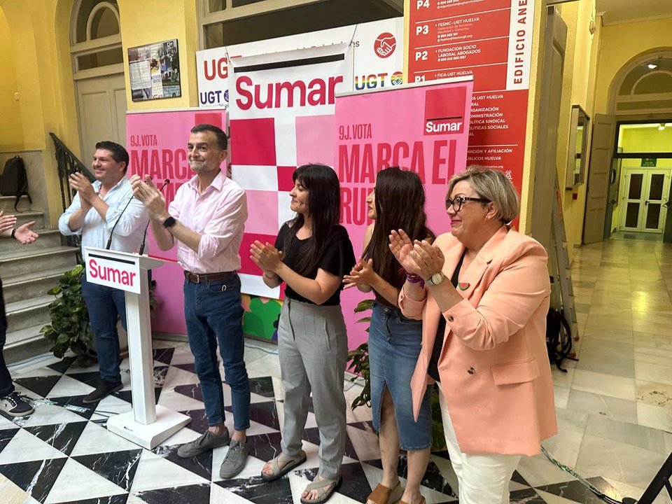 Acto de Sumar en Huelva