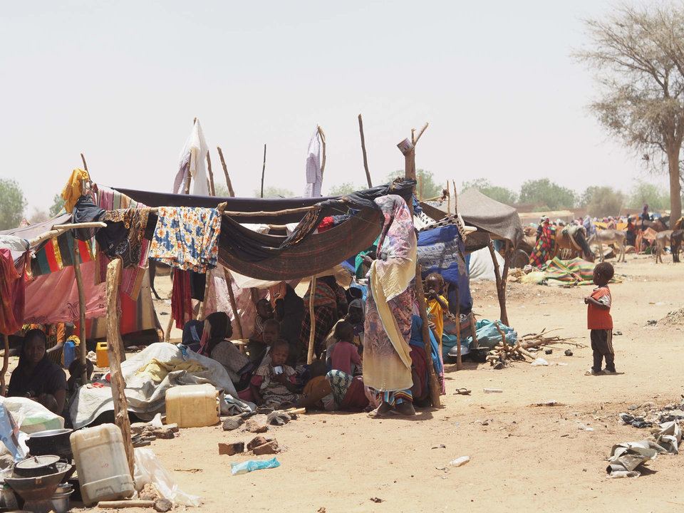 Refugiados en Chad apoyados desde Acnur