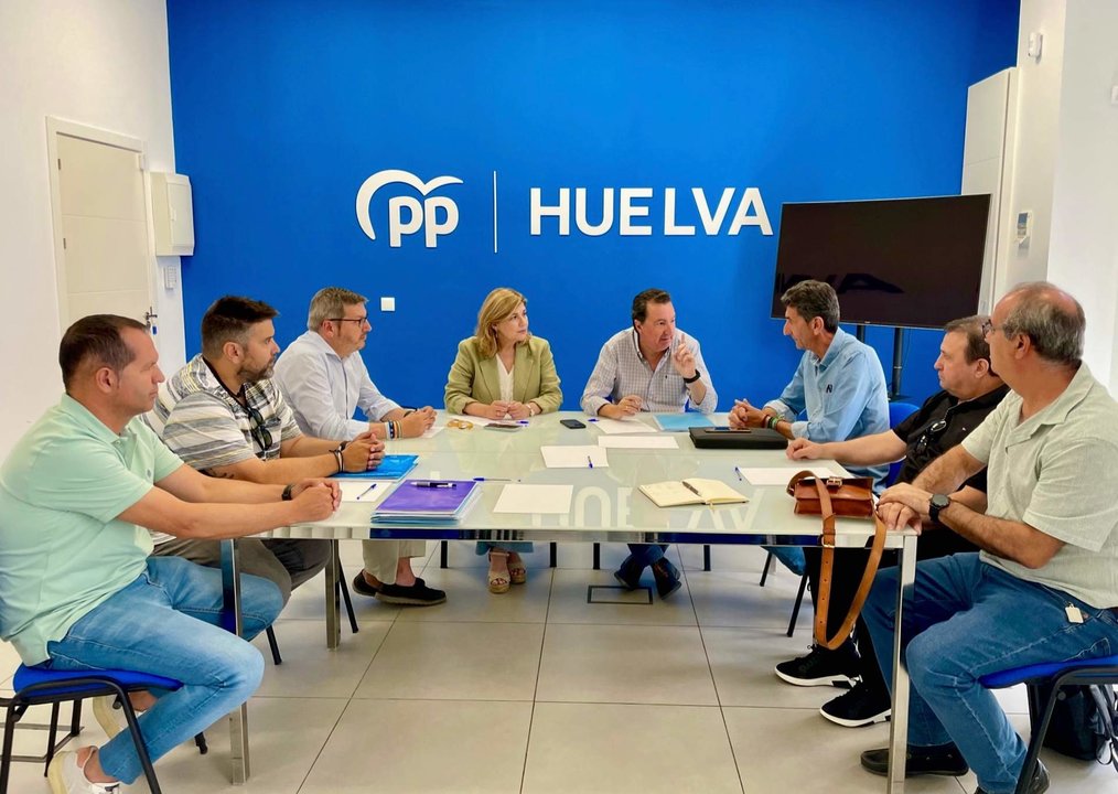 Reunión del PP con los representantes de RTP