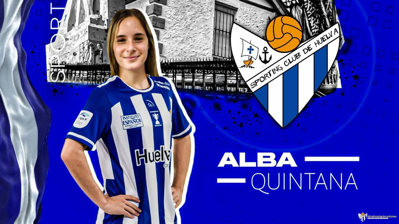 Alba Quintana es el primer fichaje del Sporting de Huelva.