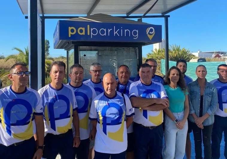 Trabajadores de PalParking