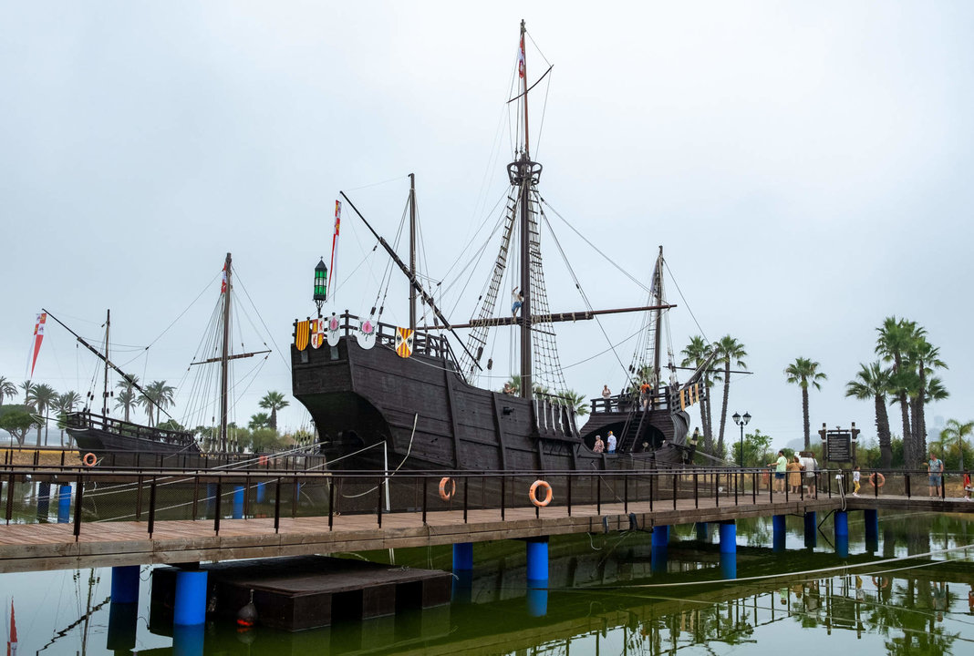 Muelle de las Carabelas, referente turístico de Huelva