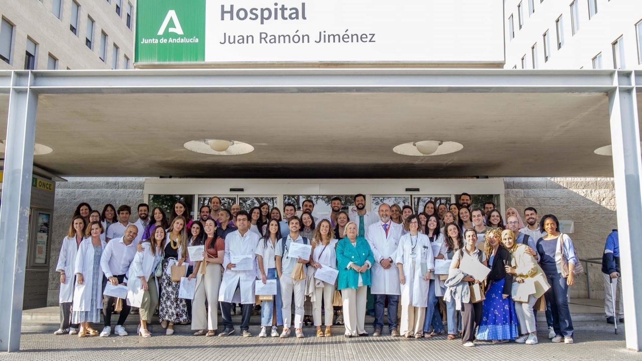 Foto de familia tras la finalización formativa