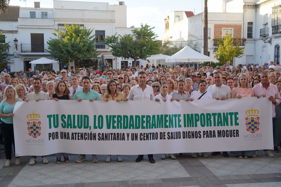 Moguer exige una atención sanitaria digna