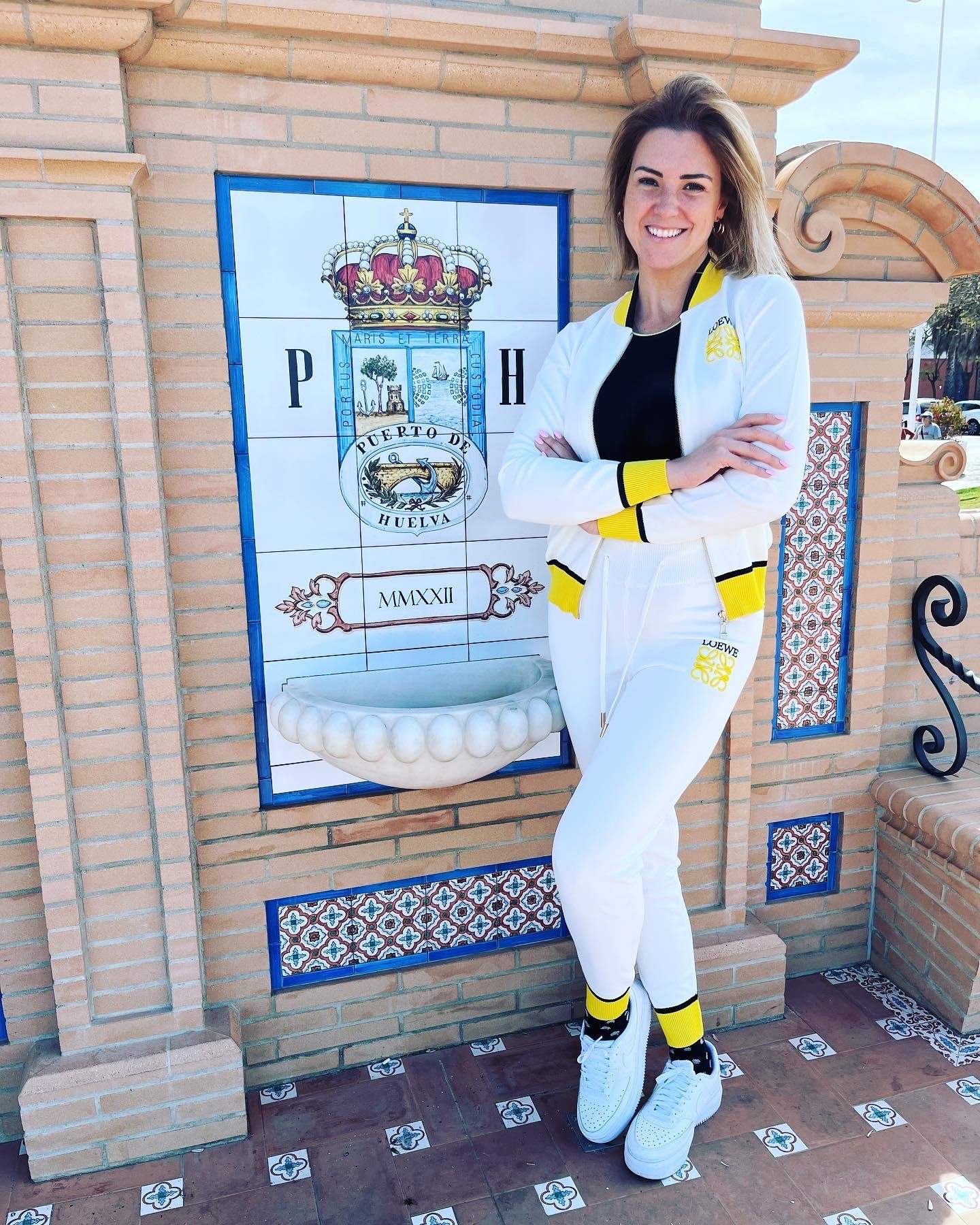 Bella instantanea en la Fuentes de la Naciones de Huelva
